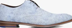 blauwe floris van bommel nette schoenen sfm-30336 de stapper