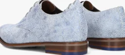 blauwe floris van bommel nette schoenen sfm-30336 de stapper