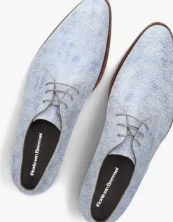 blauwe floris van bommel nette schoenen sfm-30336 de stapper