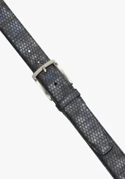 blauwe floris van bommel riem cfm-10095 de belter