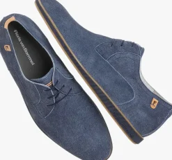 blauwe floris van bommel veterschoenen sfm-30220 presli
