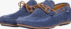 blauwe floris van bommel mocassins sfm-40009
