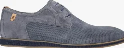 blauwe floris van bommel veterschoenen sfm-30220 presli