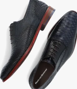 blauwe floris van bommel nette schoenen sfm-30238