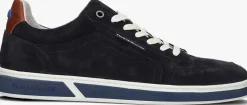 blauwe floris van bommel lage sneakers sfm-10202