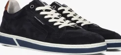 blauwe floris van bommel lage sneakers sfm-10202