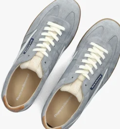 blauwe floris van bommel lage sneakers sfm-10224 de zaler