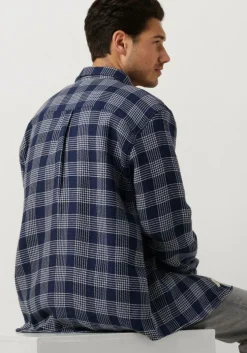 blauwe forét overshirt arctic check shirt