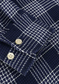 blauwe forét overshirt arctic check shirt