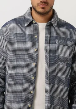 blauwe forét overshirt gentle shirt