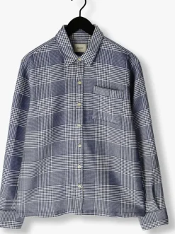 blauwe forét overshirt gentle shirt