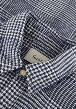 blauwe forét overshirt gentle shirt