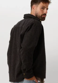 blauwe forét overshirt ivy wool overshirt