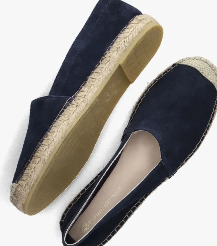 blauwe fred de la bretoniere espadrilles 152010228