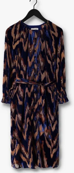 blauwe freebird mini jurk senna dress