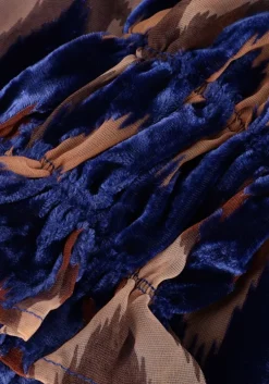 blauwe freebird mini jurk senna dress