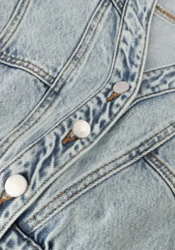 blauwe freebird mini jurk dominiek