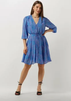 blauwe freebird mini jurk destiny