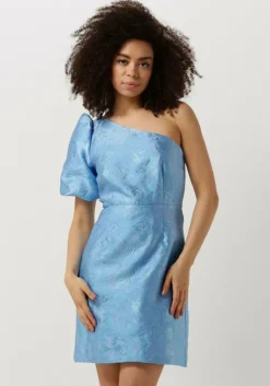 blauwe freebird mini jurk dania mini