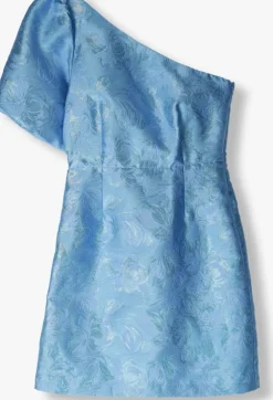 blauwe freebird mini jurk dania mini