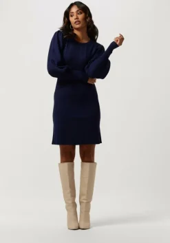 blauwe freebird mini jurk colleen dress