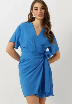 blauwe freebird mini jurk kolette ss