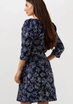 blauwe freebird mini jurk dafine