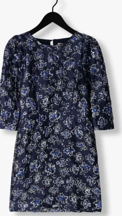 blauwe freebird mini jurk dafine
