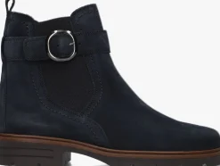 blauwe gabor enkellaarsjes 653.1