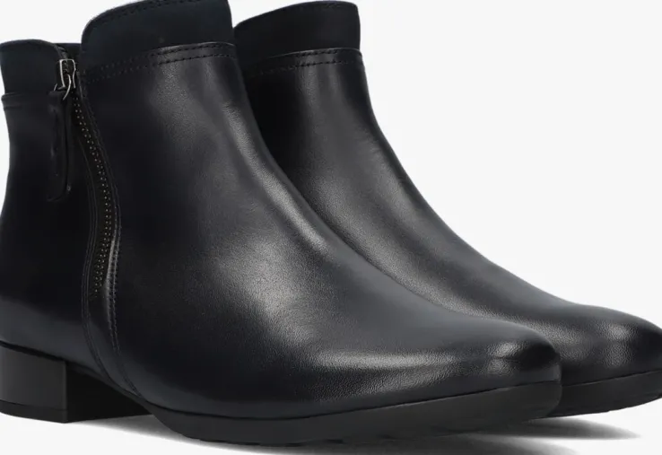 blauwe gabor enkellaarsjes 718