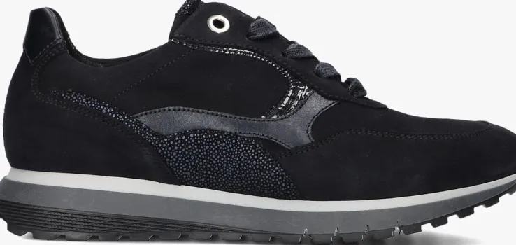 blauwe gabor lage sneakers 375