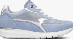 blauwe gabor lage sneakers 355