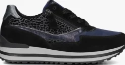 blauwe gabor lage sneakers 527