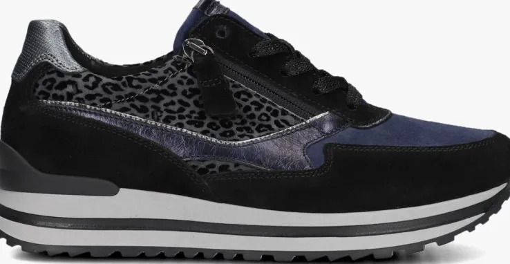 blauwe gabor lage sneakers 527