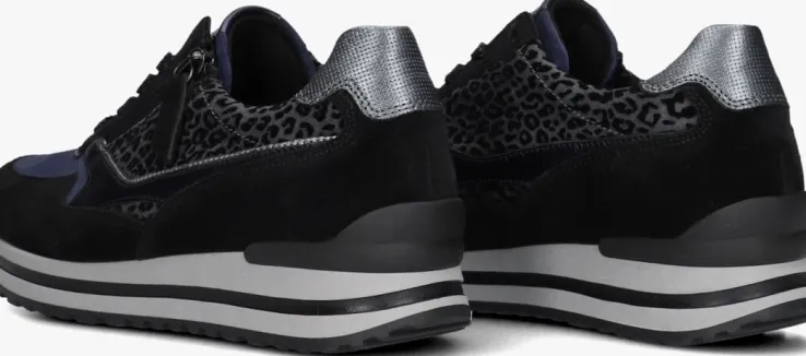 blauwe gabor lage sneakers 527