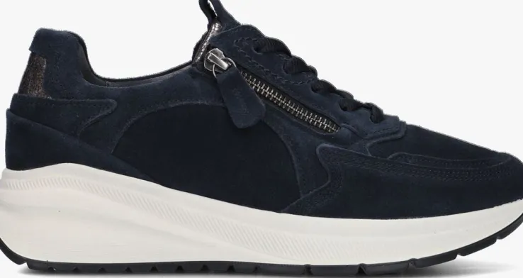 blauwe gabor lage sneakers 598