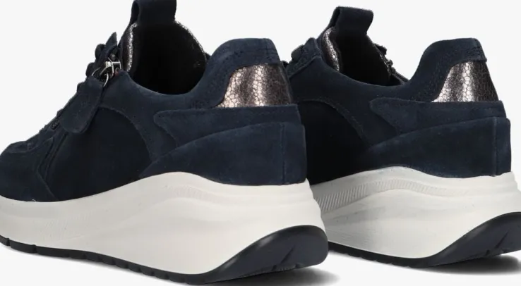 blauwe gabor lage sneakers 598