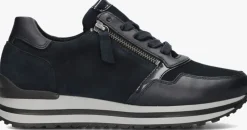 blauwe gabor lage sneakers 528