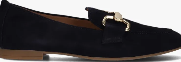 blauwe gabor loafers 211