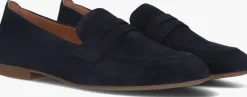 blauwe gabor loafers 213