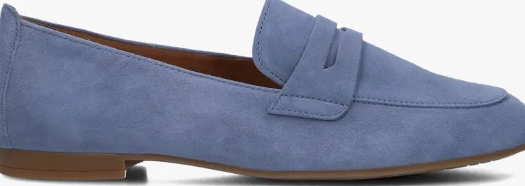 blauwe gabor loafers 213