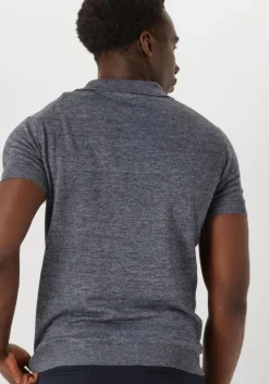 blauwe gentiluomo polo polo no button ss k2020-275