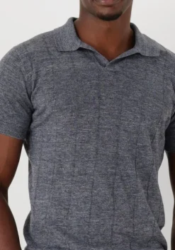 blauwe gentiluomo polo polo no button ss k2020-275