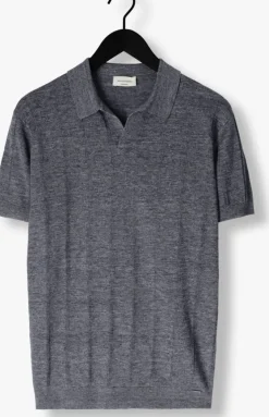 blauwe gentiluomo polo polo no button ss k2020-275