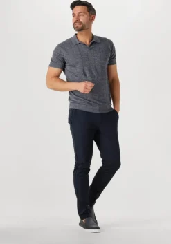 blauwe gentiluomo polo polo no button ss k2020-275