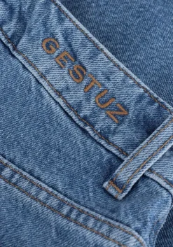 blauwe gestuz jeans denagz hw shortsor