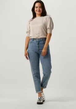blauwe gestuz mom jeans denagz mom jeans