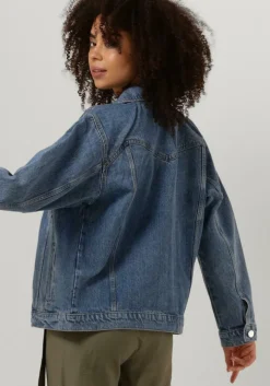blauwe gestuz spijkerjas dena gz denim jacket