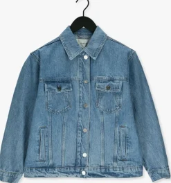blauwe gestuz spijkerjas dena gz denim jacket