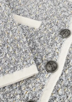 blauwe gestuz vest gznalin cardigan